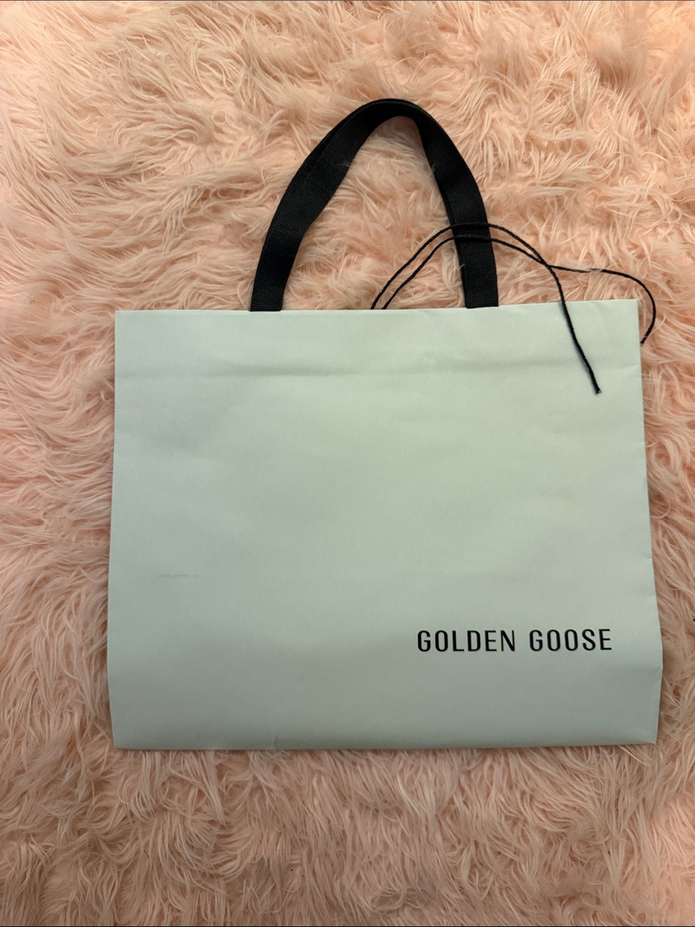 Big shopping bag golden goose